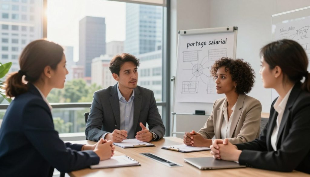 portage salarial test activité